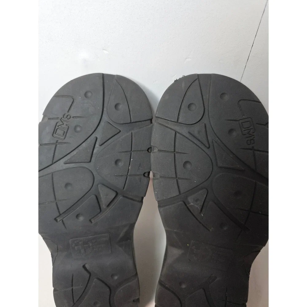 Dr. Martens‎ Vintage Black LeatherCenterSeam SlipOn MulesClogs AirWair Ms 7 Ws 8
